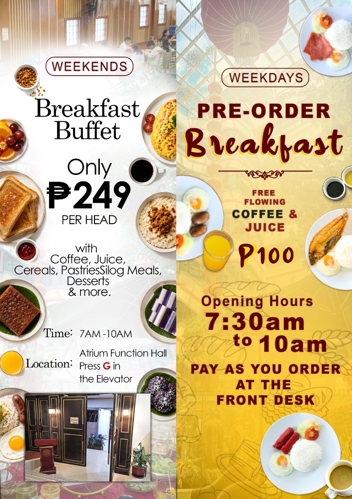 Weekend Breakfast Buffet 456 Hotel